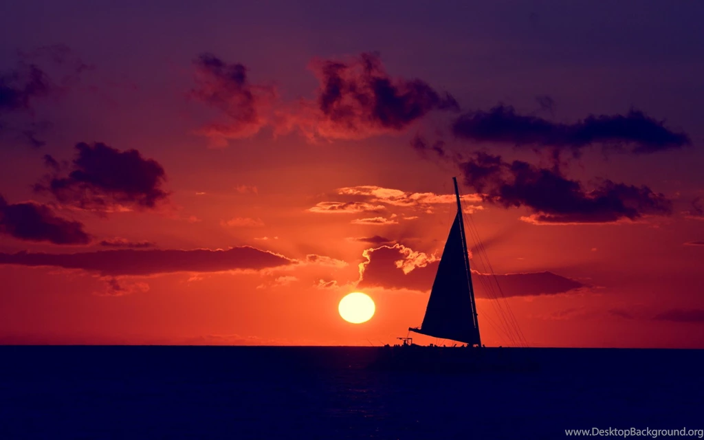 Beautiful Ocean Sunset Wallpapers For PC