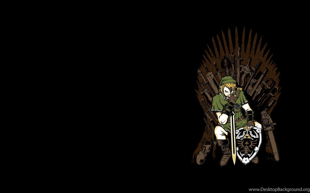 Zelda Black Throne Link Swords Game Of Thrones Master Sword Portal ...