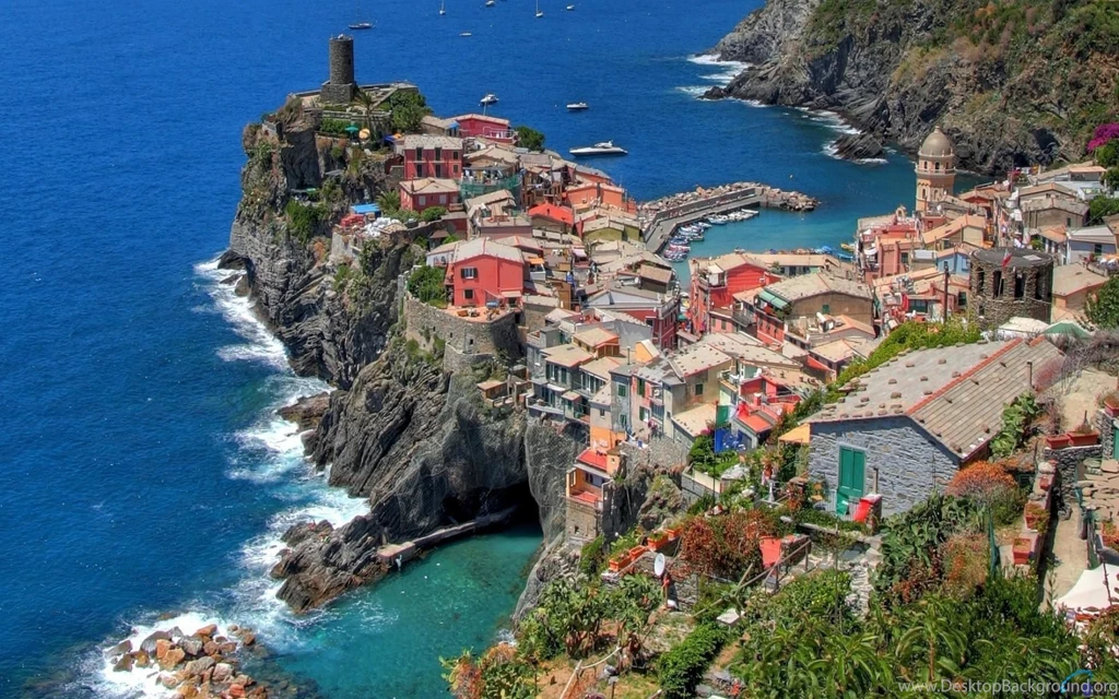 Vernazza Italy City Wallpapers HD Download For Desktop & Mobile