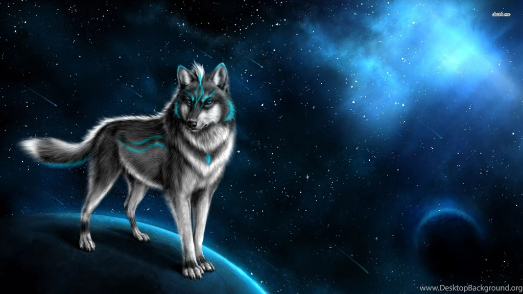 Mystical Wolf, Cosmos, Star, Fantasy, 1920x1080 HD Wallpapers And ...