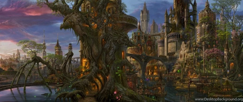 FANTASY LANDSCAPE WALLPAPER (