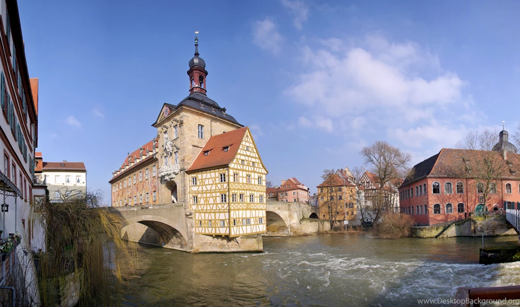Le Vieil Hotel De Ville De Bamberg Computer Wallpapers, Desktop ...