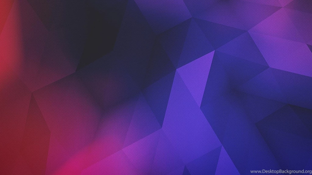 Purple, Red, Abstract, Digital Art, Low Poly, Blue, Artwork ...