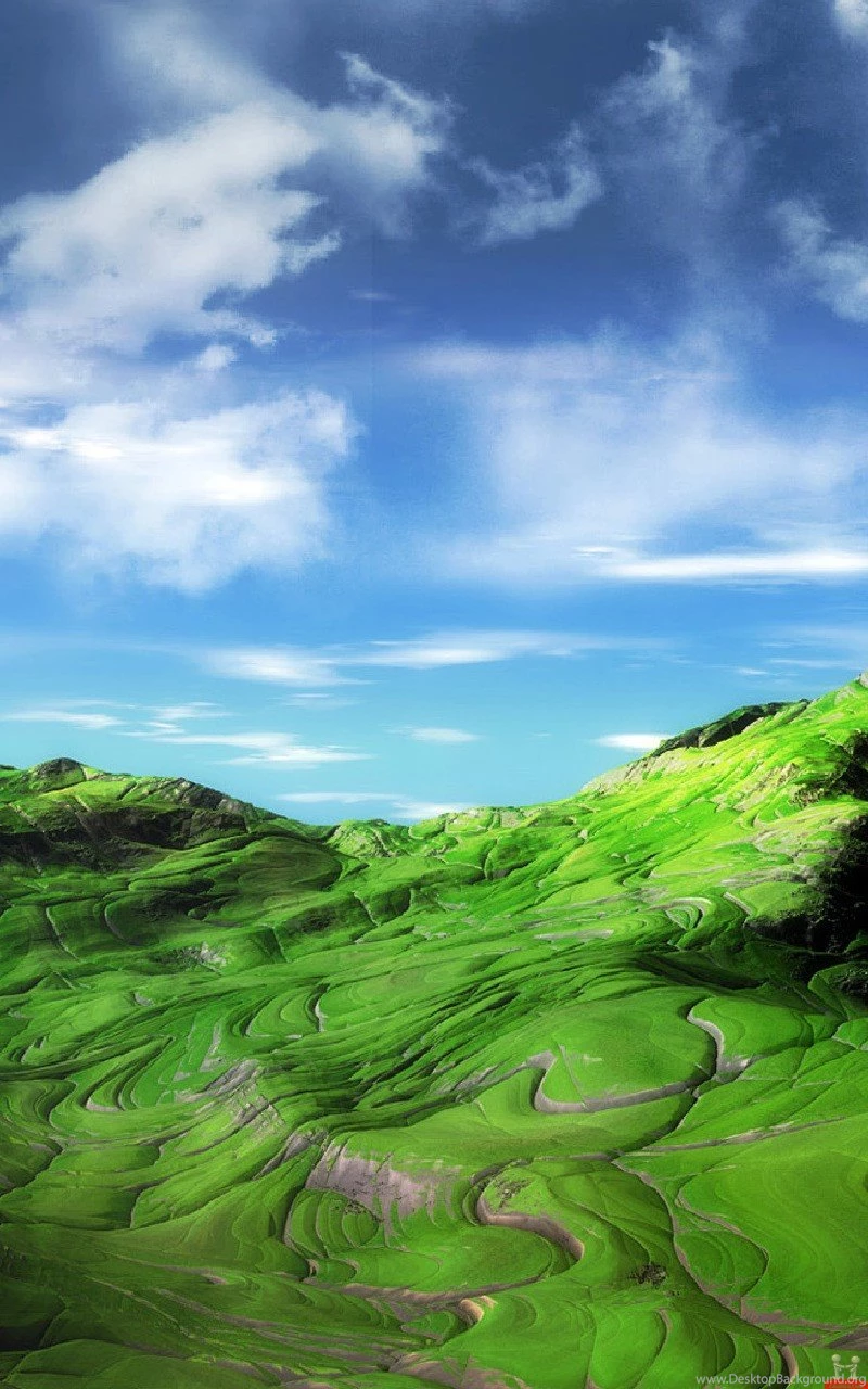Beautiful Green Lands Typta.com