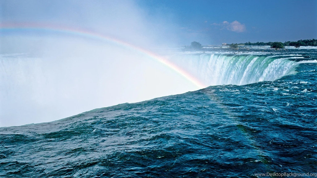Niagara Falls Rainbow, Canada   Wallpapers