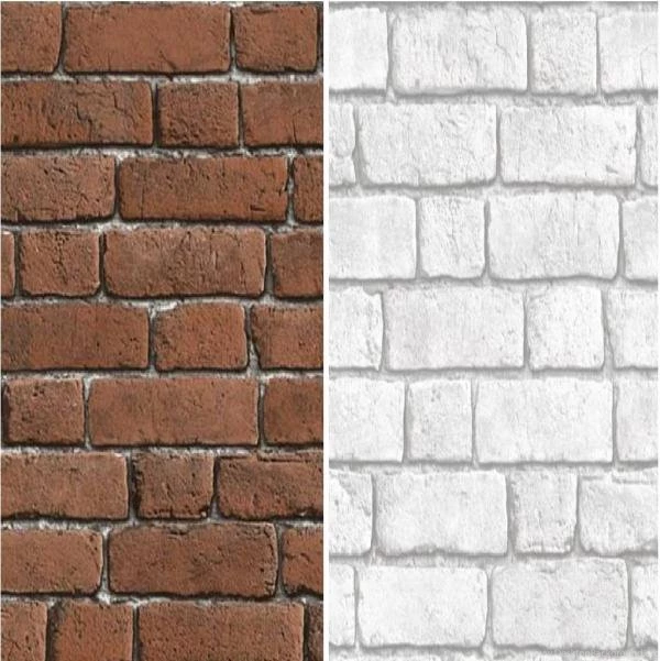 Diy Brick Wallpapers Embossed 2016   White Brick Wallpapers