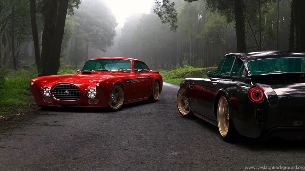 Ferrari Classic Cars Wallpaper, HD