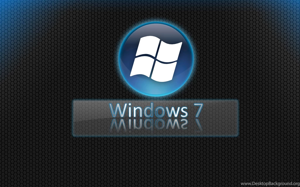 Glowing Windows 7 Logo Wallpapers