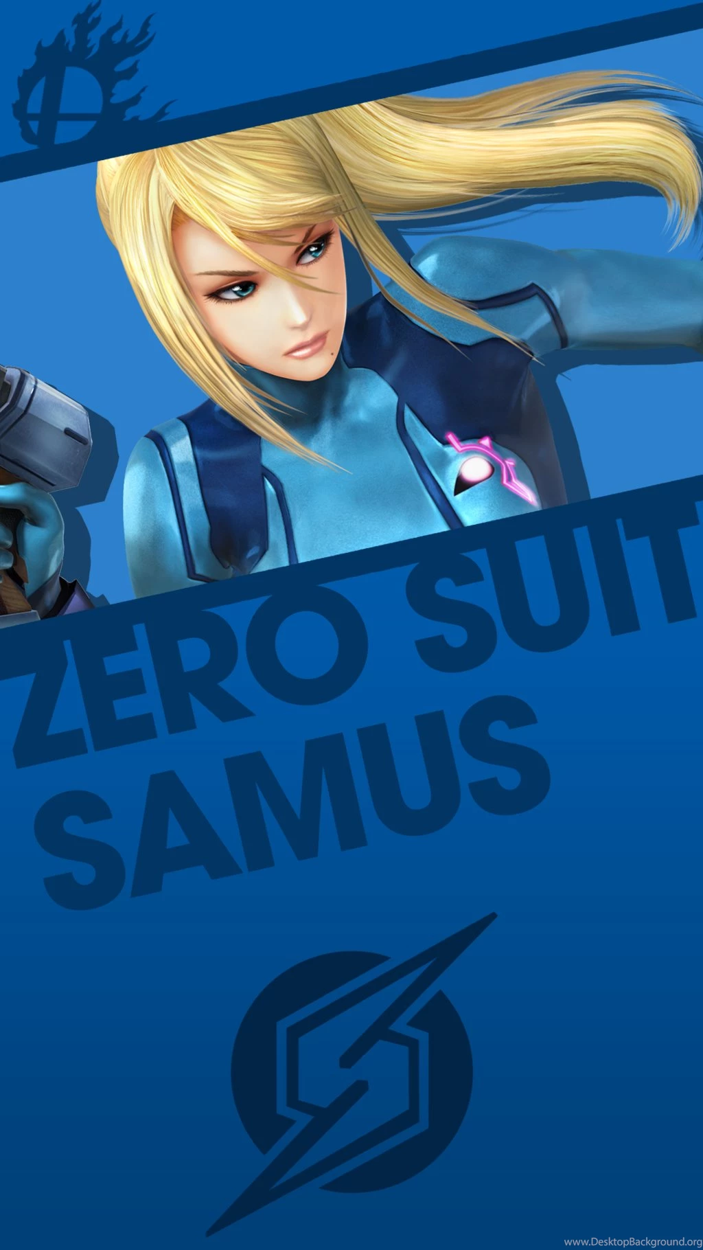 Zero Suit Samus Smash Bros. Phone Wallpapers By MrThatKidAlex24 On ...