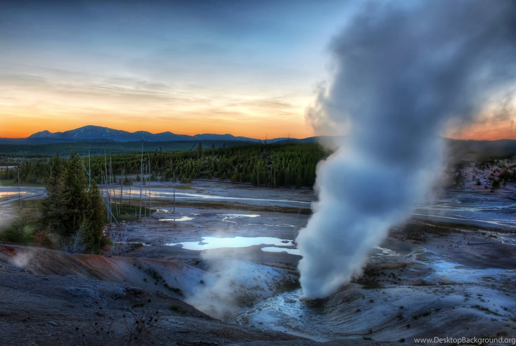 Top Yellowstone Wallpapers Smoke Image Water Picture