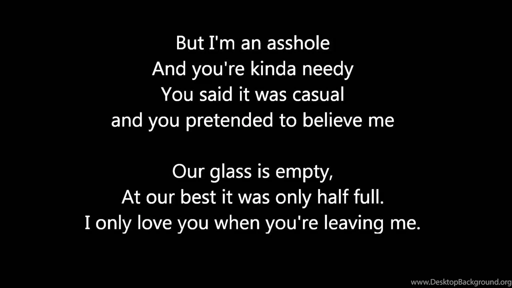 Asshole   Rudderless   Lyrics   YouTube