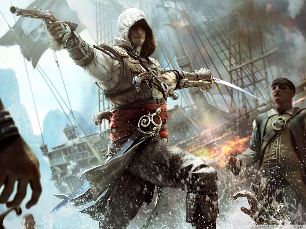 Assassin's Creed IV Black Flag Edward Kenway HD Desktop Wallpapers ...