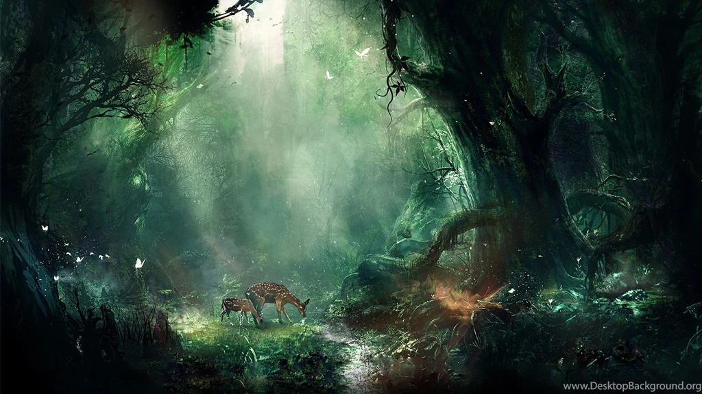 Deer Art Free HD Desktop Wallpapers