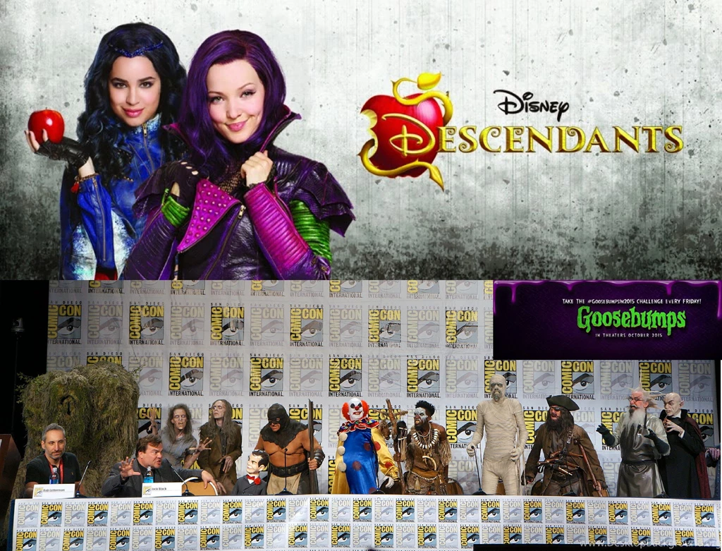 Disney Descendants And Goosebumps Movie By Ichaelbarnes On