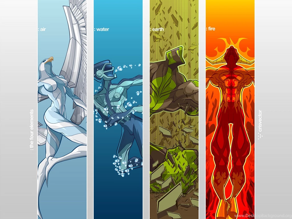 Four Elements : Wallpapers By CrisVector On DeviantArt