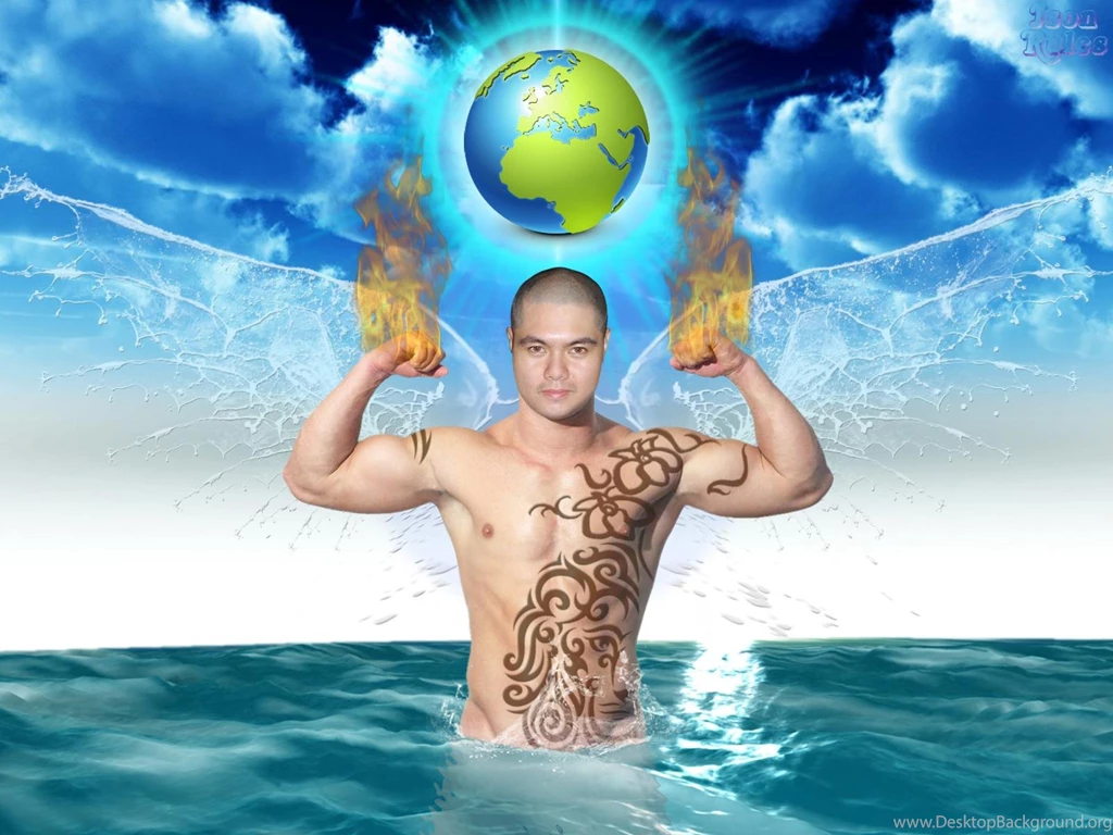 THE FOUR ELEMENTS WALLPAPER (