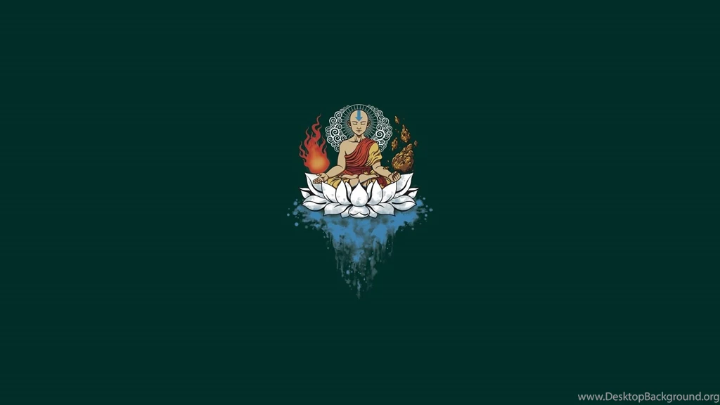 Last Airbender Aang Tv Series Four Elements Wallpapers