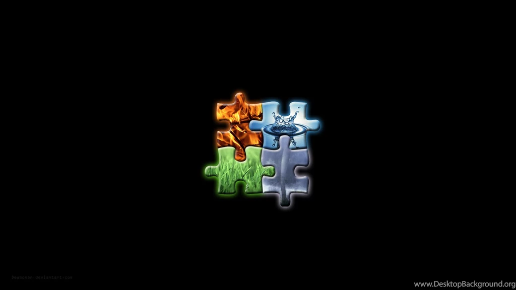Four Elements Puzzle By Deamonen On DeviantArt