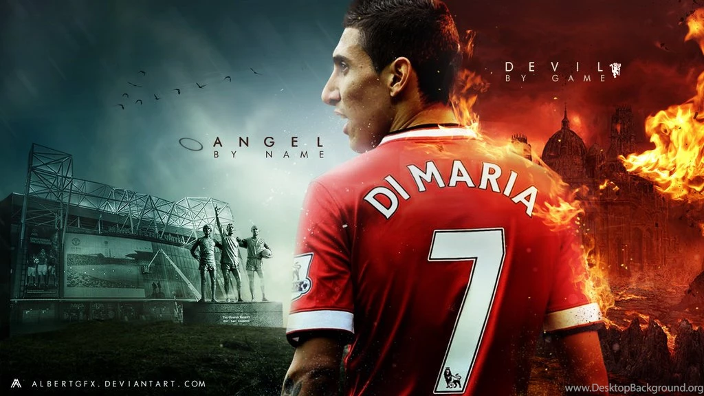 Angel di Maria by AlbertGFX By AlbertGFX On DeviantArt