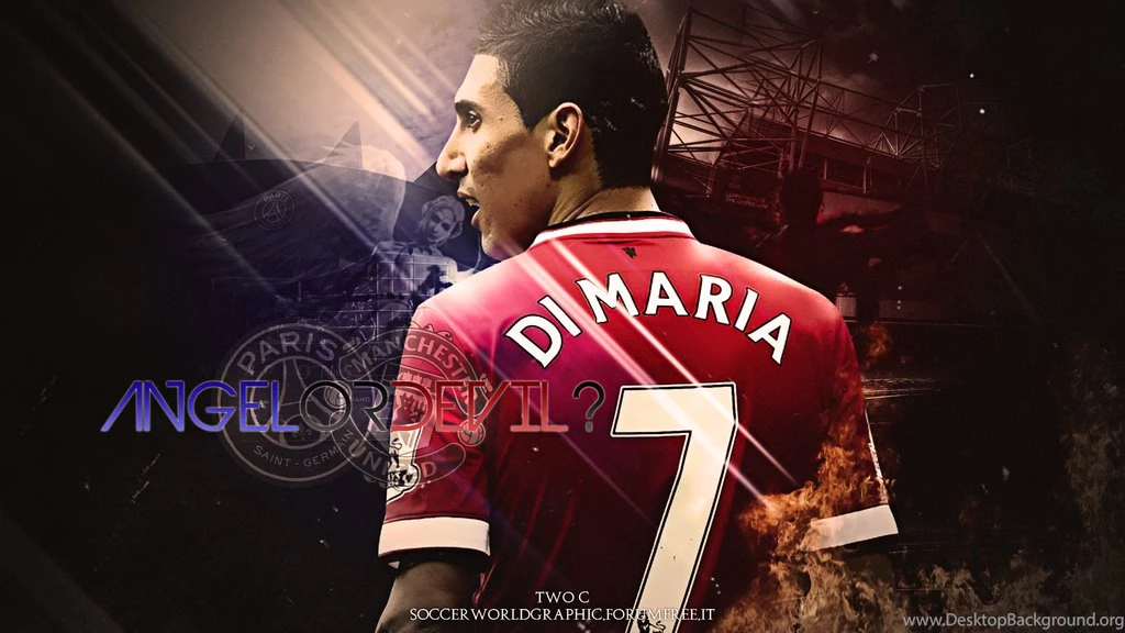 WALLPAPER   Angel (or Devil?) Di Maria By Two C On DeviantArt