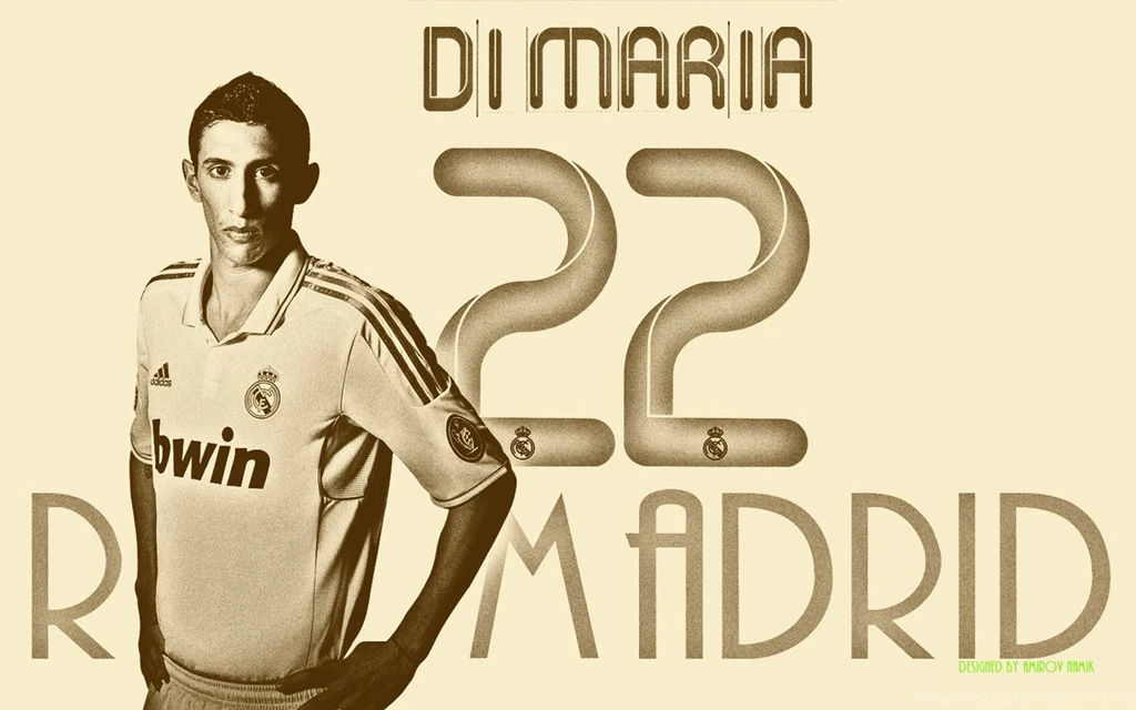 World Sports Hd Wallpapers: Real Madrid Angel Di Maria Hd Wallpapers