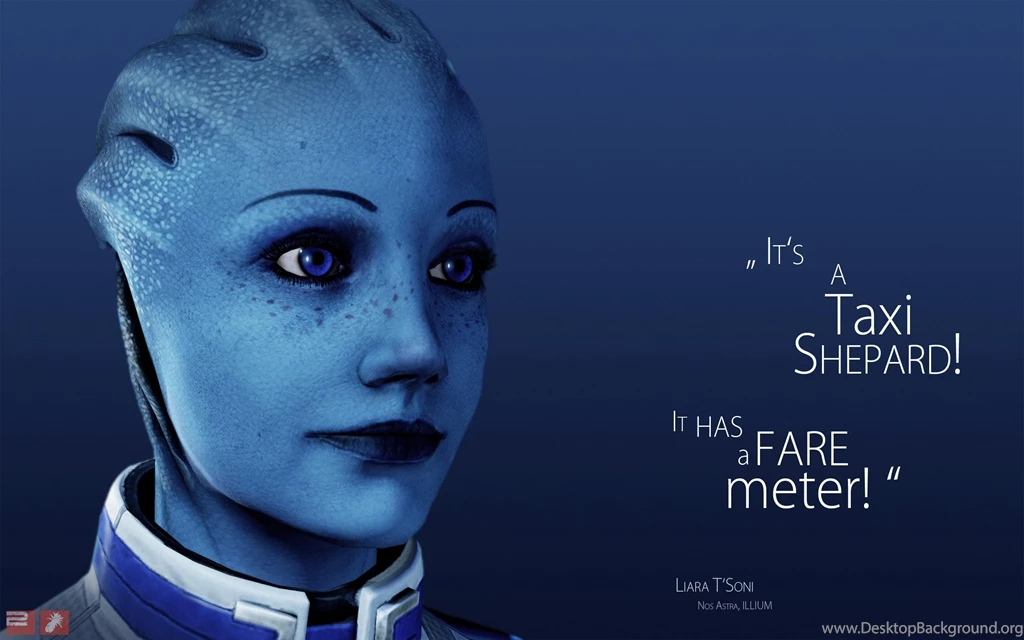 Liara Tsoni Asari Mass Effect 2 Quote Mass Effect Mass Effect 3 HD ...