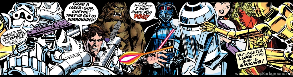 Star Wars Cartoon Wallpapers Border 15.6cm X 5m From Graham & Brown ...