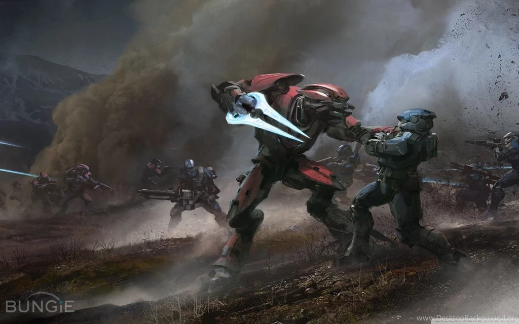 Halo Reach, Multiplayer Madness HD Desktop Wallpapers : Widescreen ...
