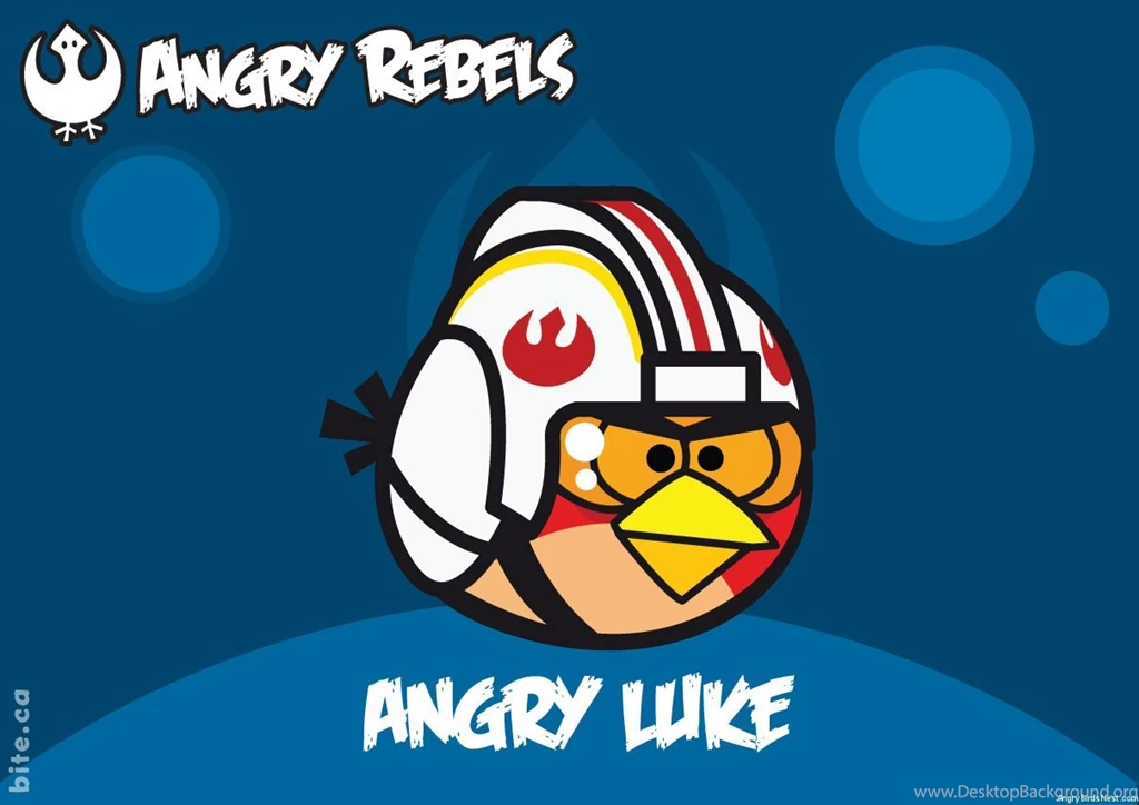 Angry Birds Star Wars Character Angry Luke Cartoon HD Wallpapers ...