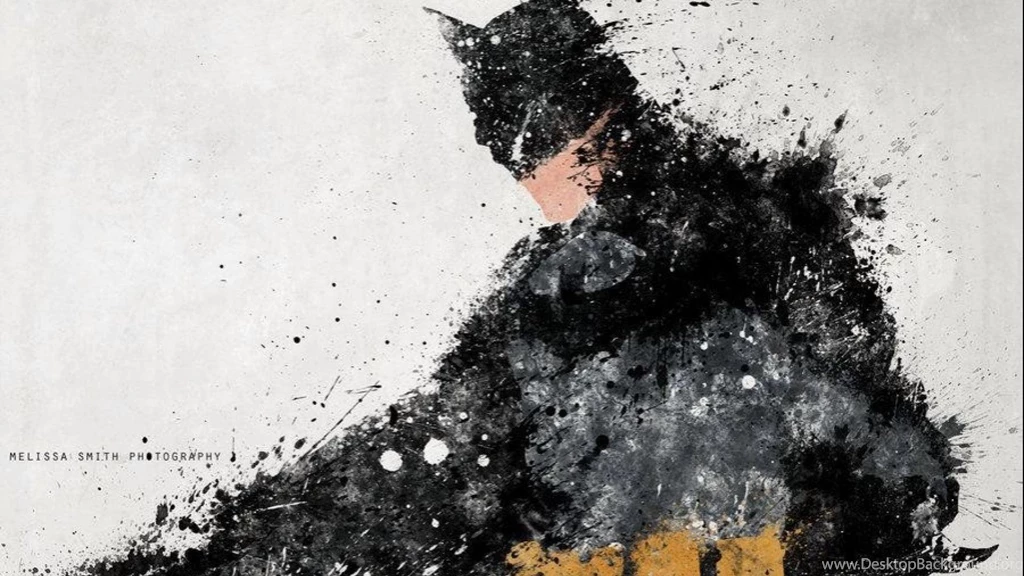 Batman Artwork Splatter Wallpapers