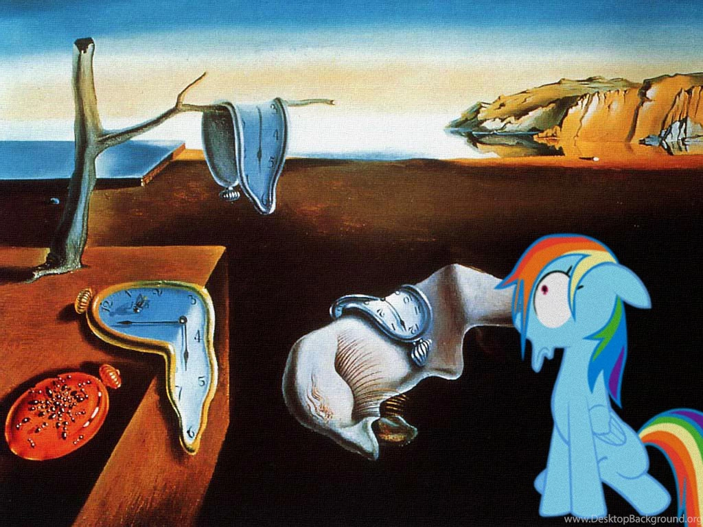 Rainbow Dash And The Persistence Of Memory By Normanb88 On DeviantArt