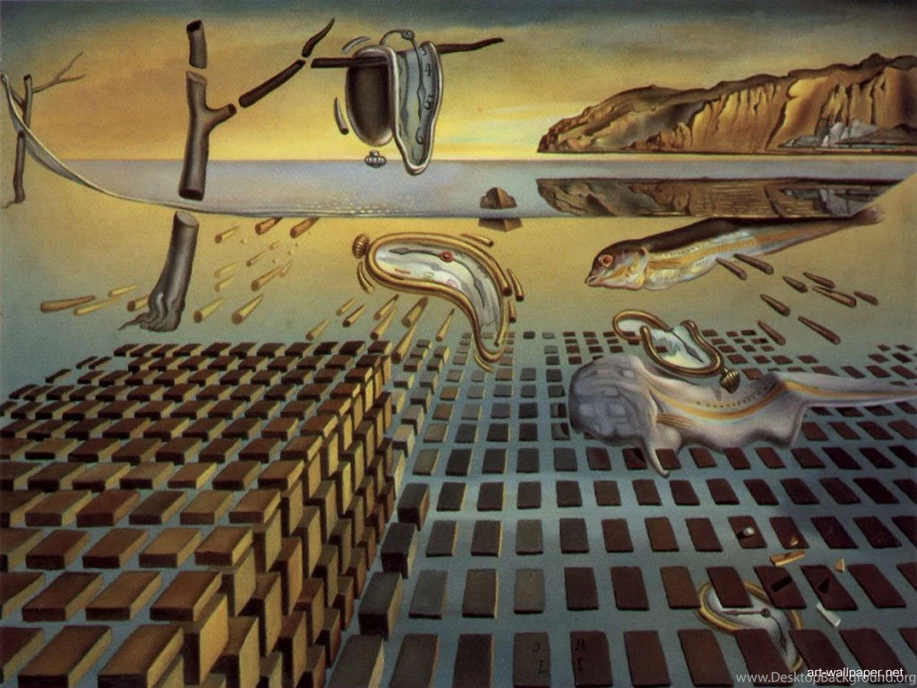 Wallpapers Dali Poster The Disintegration Of Persistence Memory ...