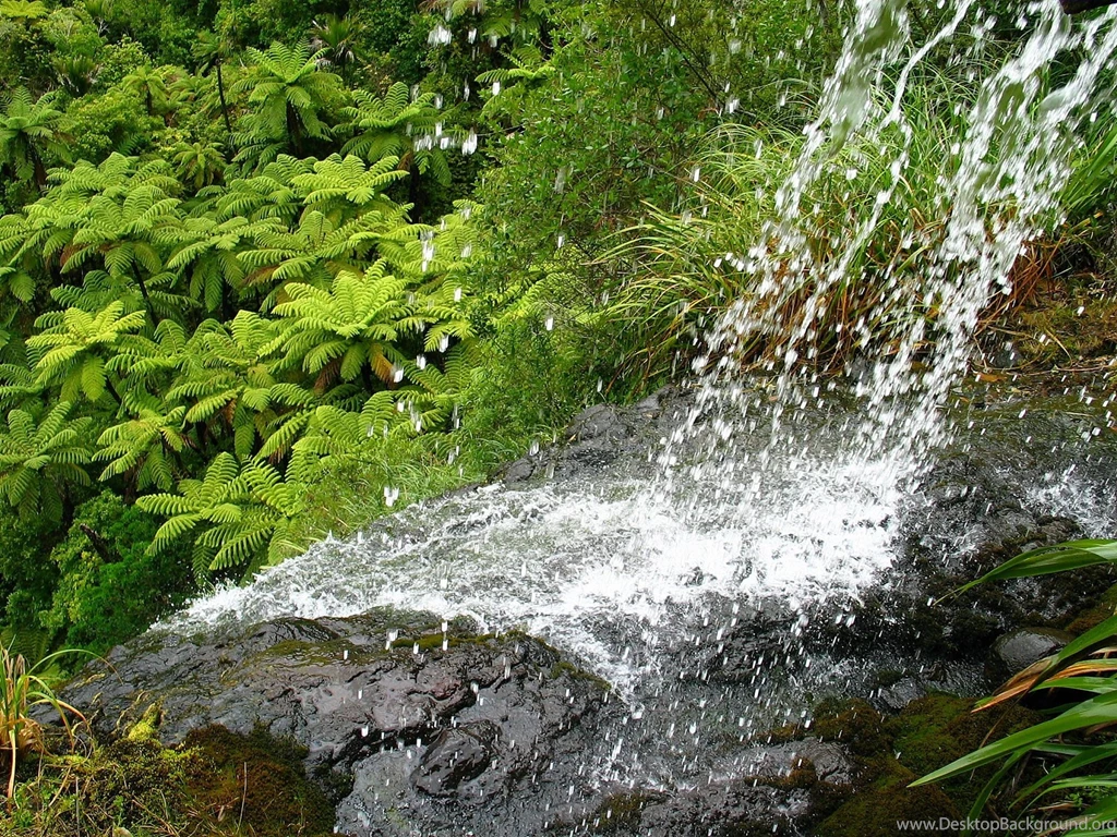 Waterfall River Nature Wild Beautiful Water Wallpapers