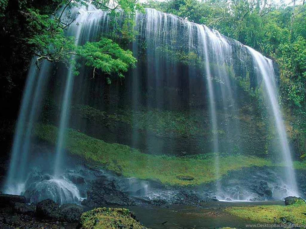 Waterfall River Nature Wild Beautiful Water Wallpapers