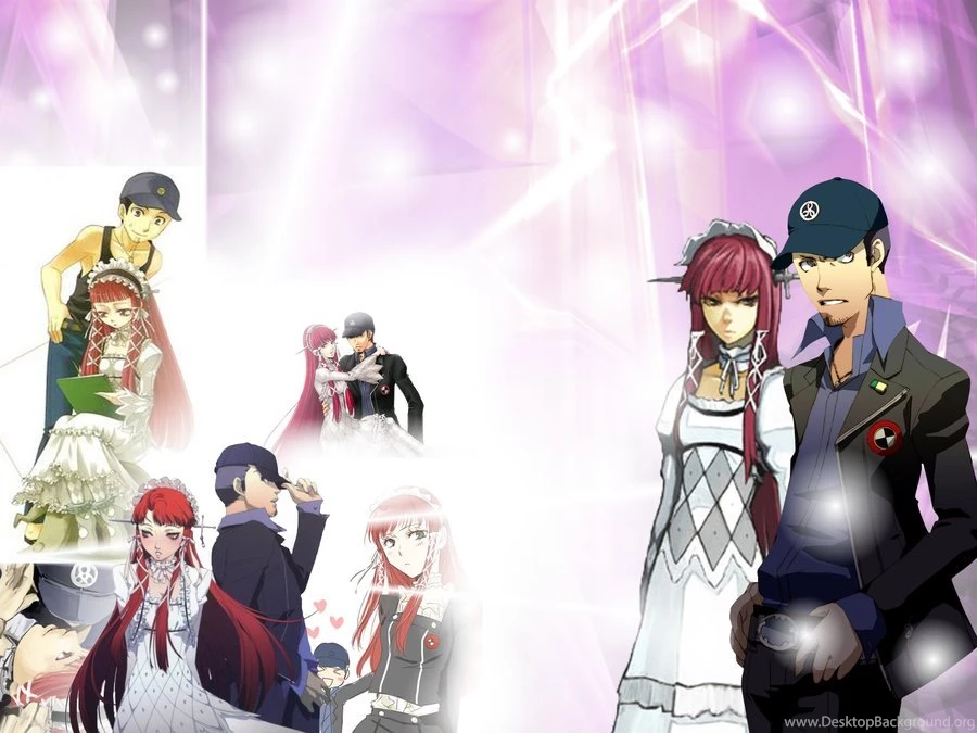 Junpei X Chidori P3 WP By CeresFantasy On DeviantArt