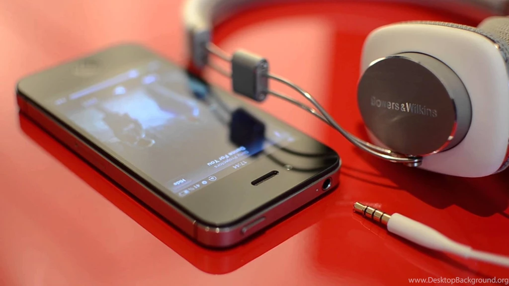 Red Bowers And Wilkins P3 Headphones Wallpapers