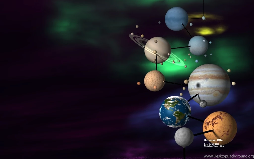 Universal DNA Trendy Bible Educational Desktop Wallpapers