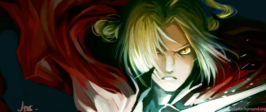 Download Wallpapers 2560x1080 Jas tham, Fullmetal Alchemist, Edward ...