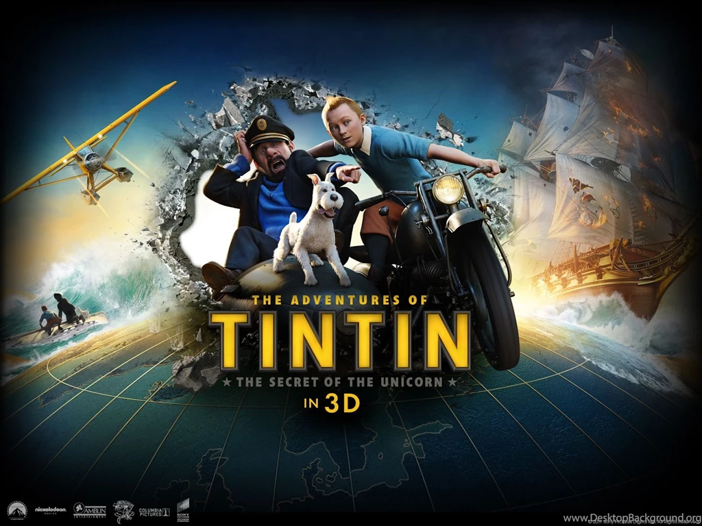 The Adventures Of Tintin 3D Wallpapers