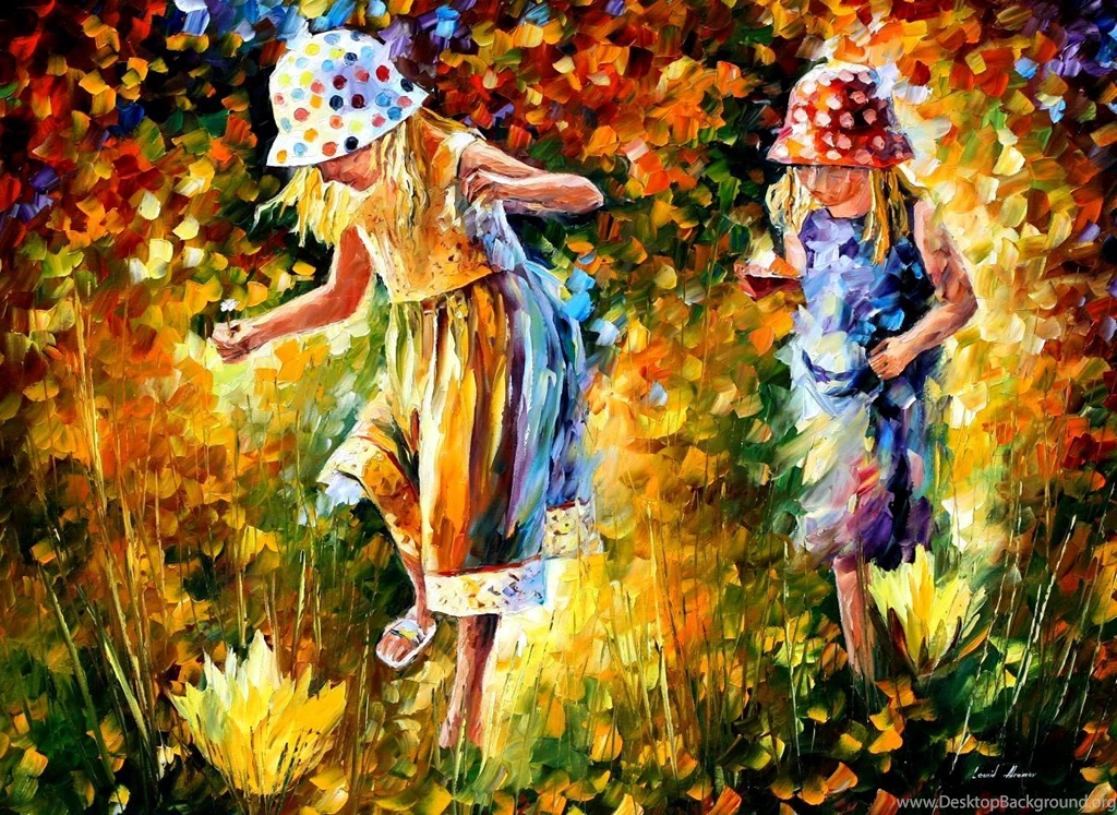 Alley By The Lake, By Leonid Afremov : Desktop And Mobile ...