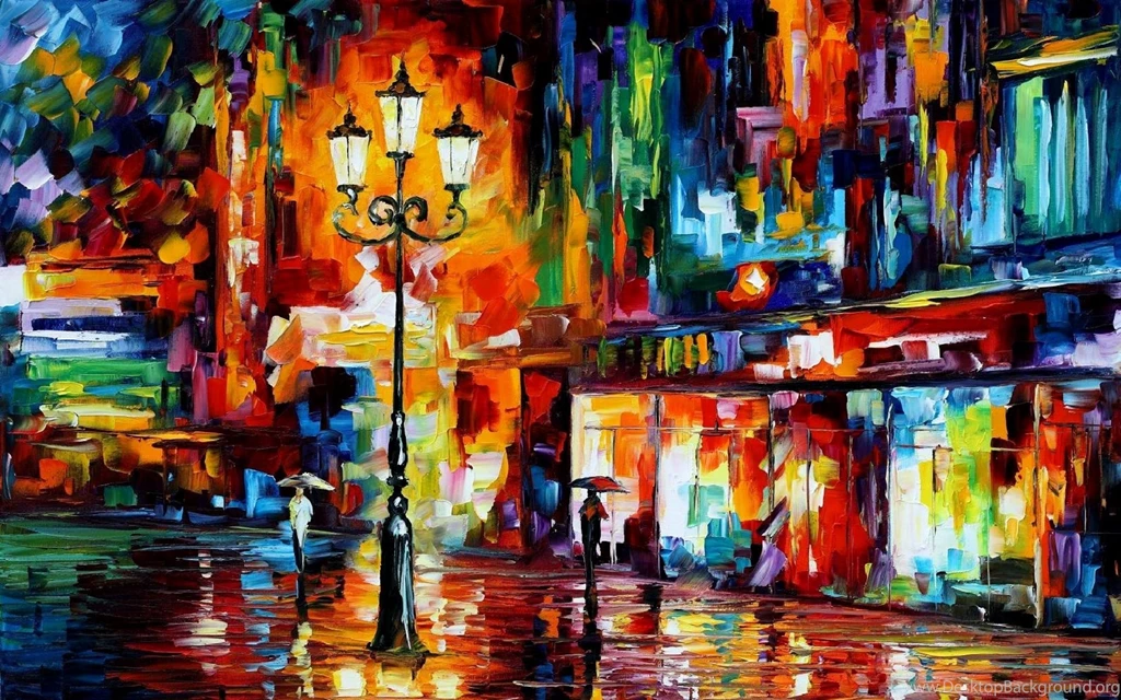 Wallpapers Oil Paintings Leonid Afremov Painting X Art Hd ...