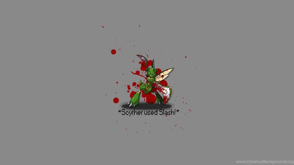Scyther Used Slash With Text By Corgon67 On DeviantArt