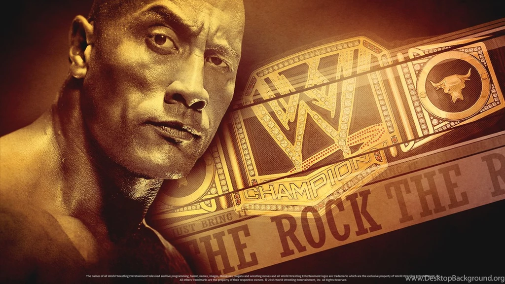 The Rock Wwe Champion Wallpapers