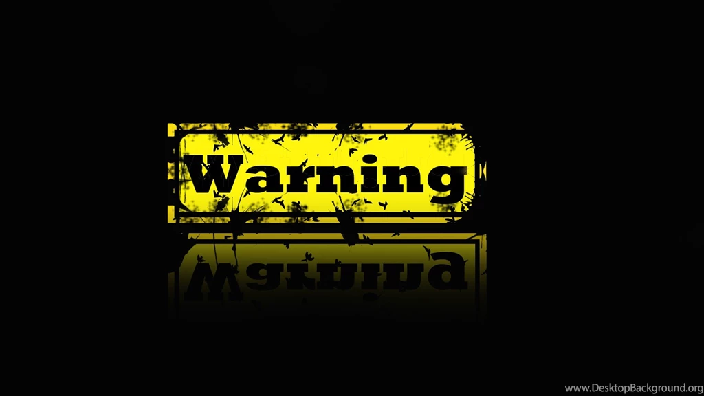 Warning, Danger, Black Backgrounds :: Wallpapers