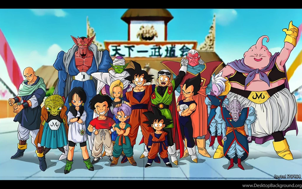 Dragon Ball Z Characters Wallpapers   Wallpapers Zone