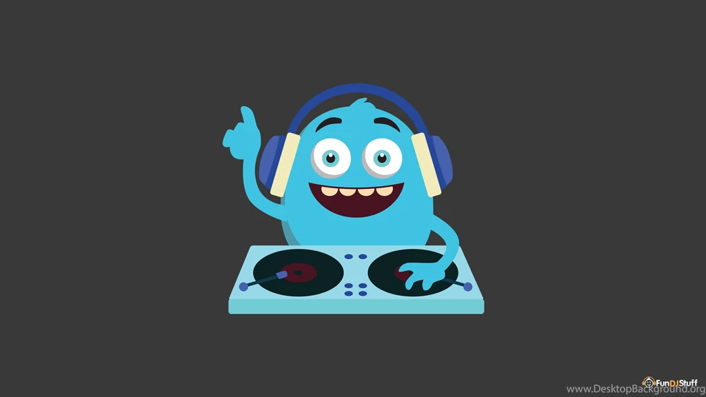 Cute Monster DJ Wallpapers FunDJStuff.com