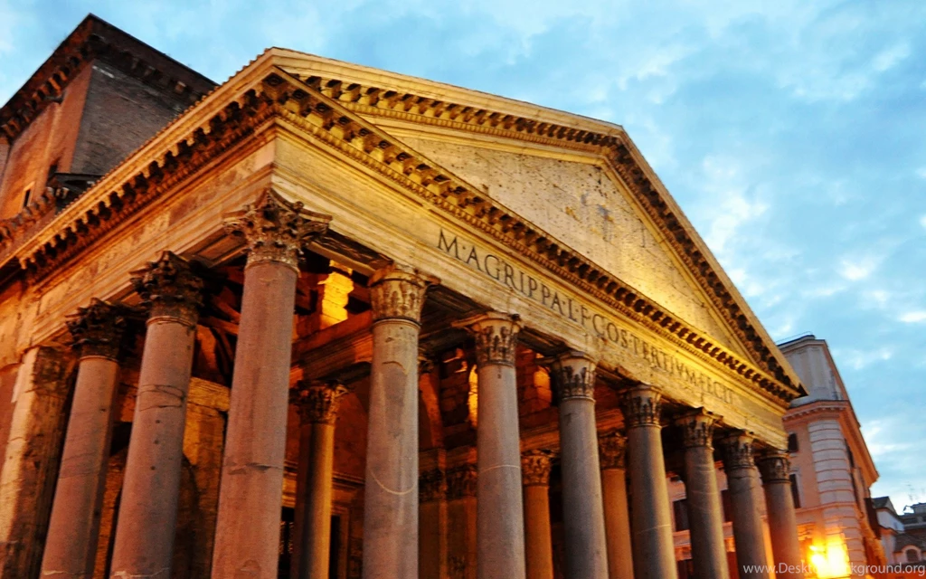 Pantheon Rome Wallpaper.
