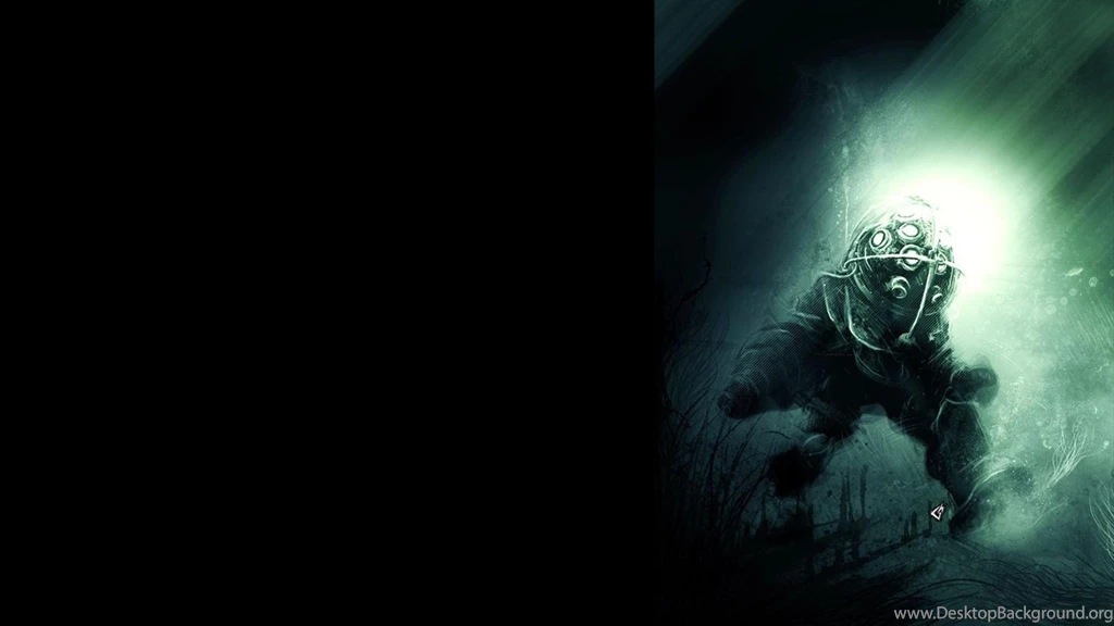 Bioshock Rapture Gavade 2k Underwater Fan Art Wallpapers