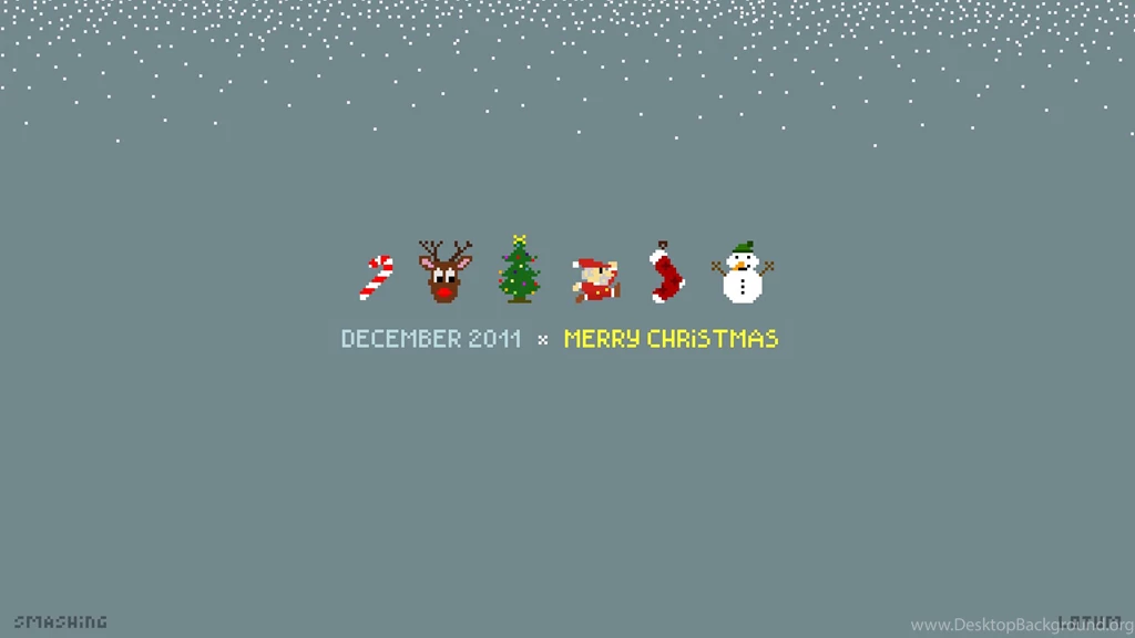 1920x1080 Christmas Pixel Desktop PC And Mac Wallpapers