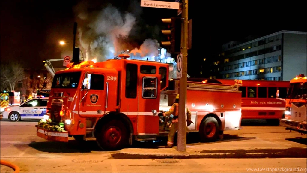 DOZENS OF MONTREAL FIRE TRUCKS RESPOND TO 5 ALARM FIRE YouTube